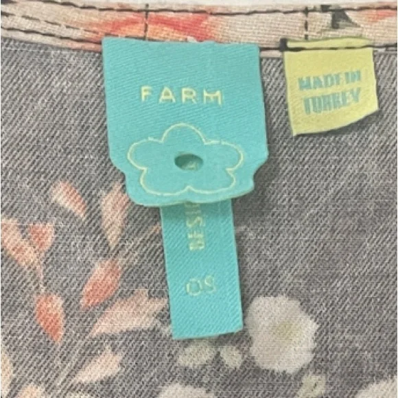 FARM Rio Multicolor Floral Design Shell - Picture 2 of 7